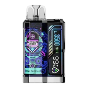 dragbar blue razz ice